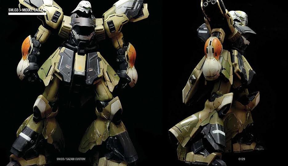 SM.03 Custom Sazabi Weathering Book