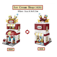 LOZ Ideas Street Mini 1626 Ice Cream Shop