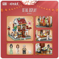 LOZ Architecture Mini Blocks 1925 Teahouse