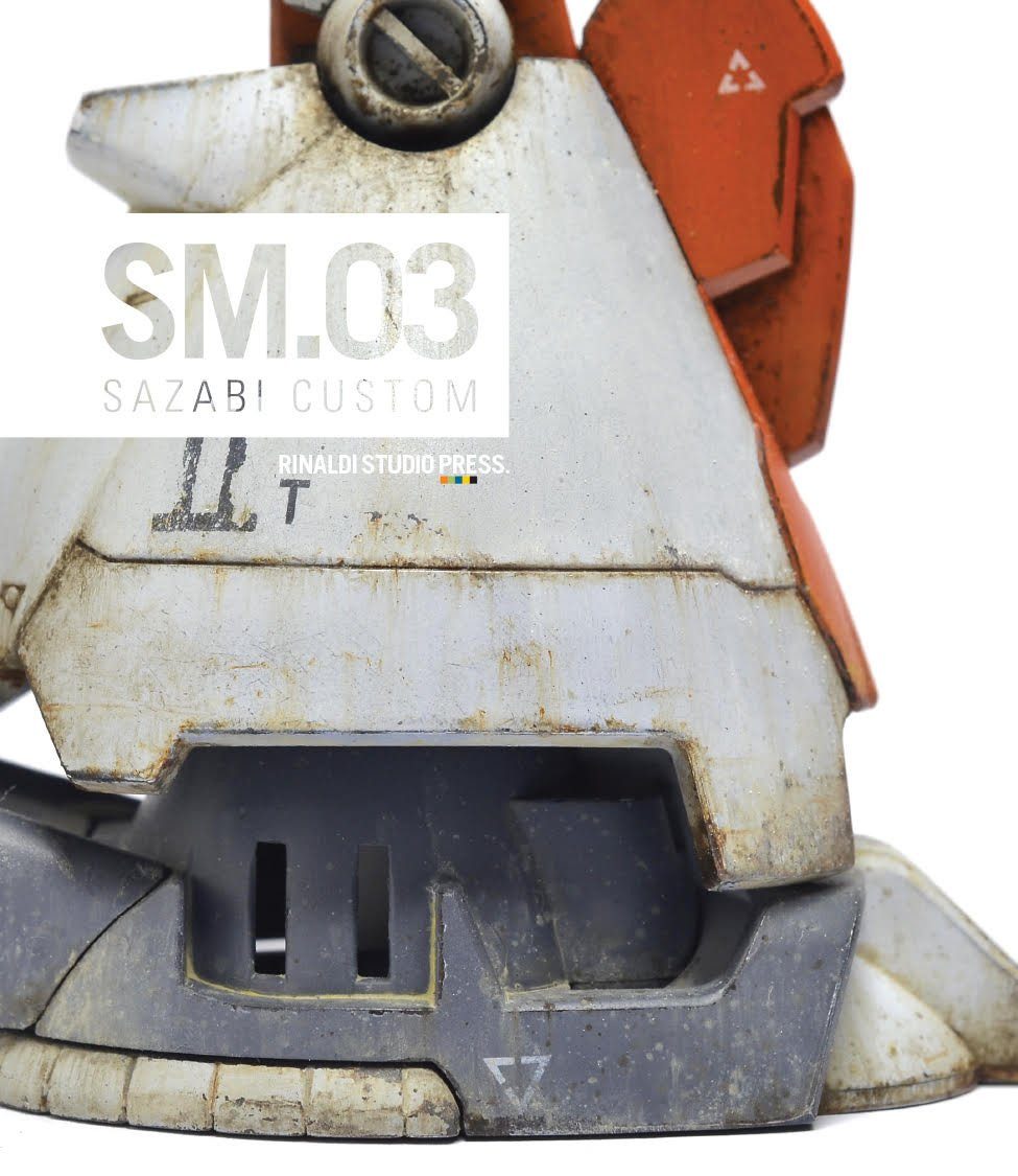 SM.03 Custom Sazabi Weathering Book