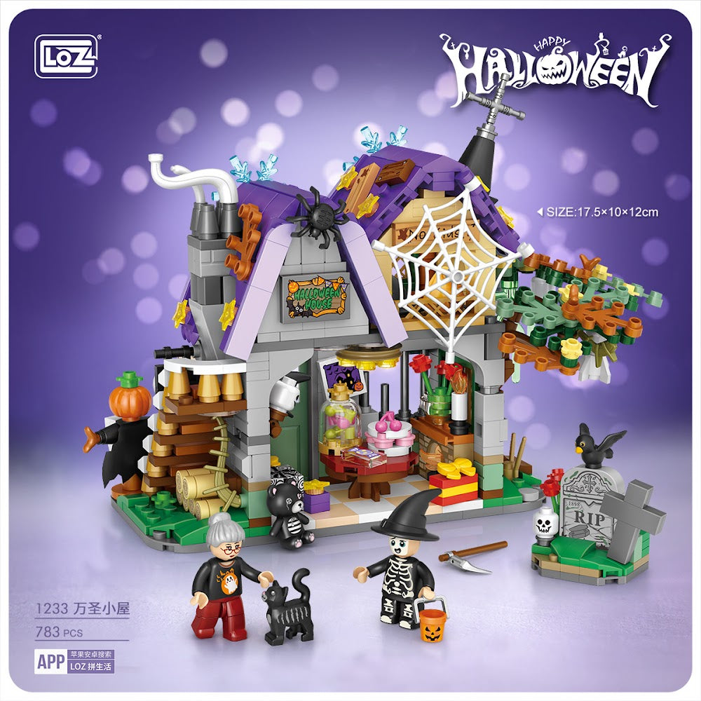 LOZ Creative 1233 Halloween Ghost House