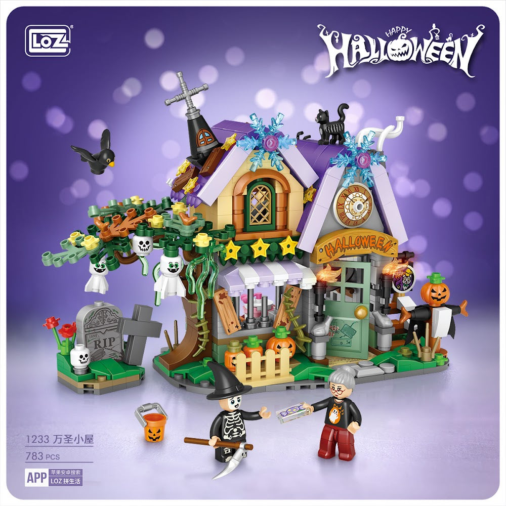 LOZ Creative 1233 Halloween Ghost House