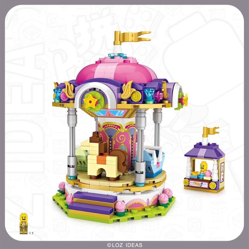 LOZ Mini Modular 1720 Merry-Go-Round