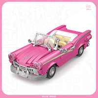LOZ Mini 1125 Pink Cabriolet