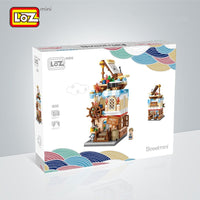 LOZ Street Mini 1650 Sailing House