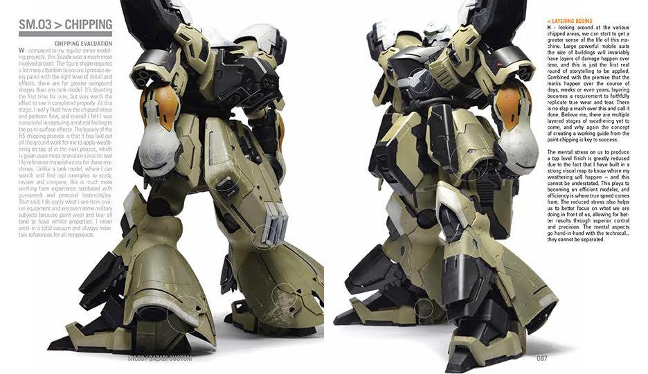 SM.03 Custom Sazabi Weathering Book