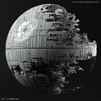 Death Star II 1/2,700,000 & Star Destroyer 1/14,500 "Star Wars", Bandai Star Wars Plastic Model