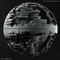 Death Star II 1/2,700,000 & Star Destroyer 1/14,500 "Star Wars", Bandai Star Wars Plastic Model