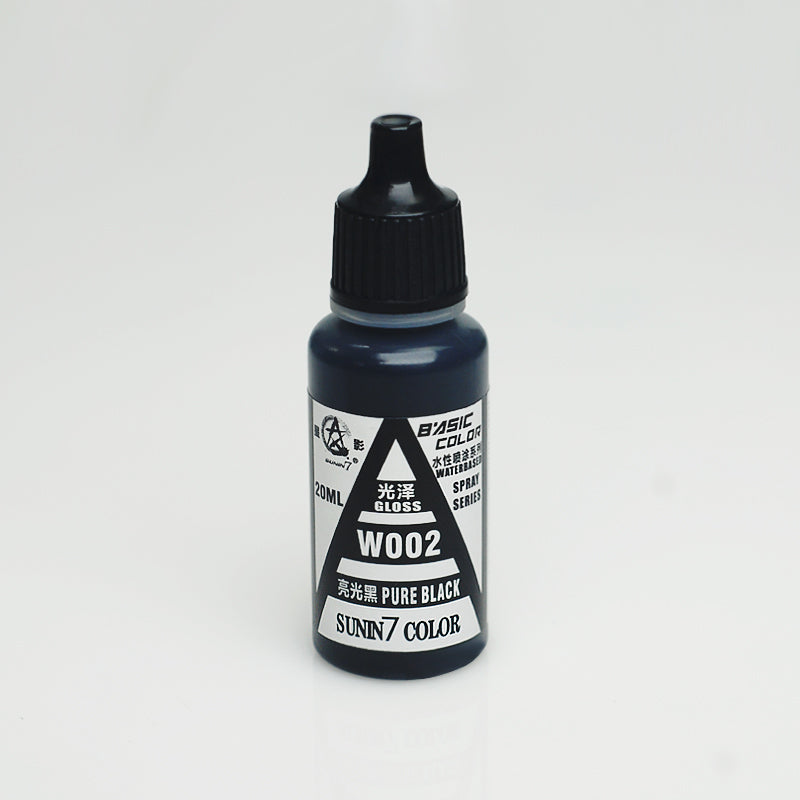 Sunin Acrylic Basic Color W002 Pure Black (Gloss)