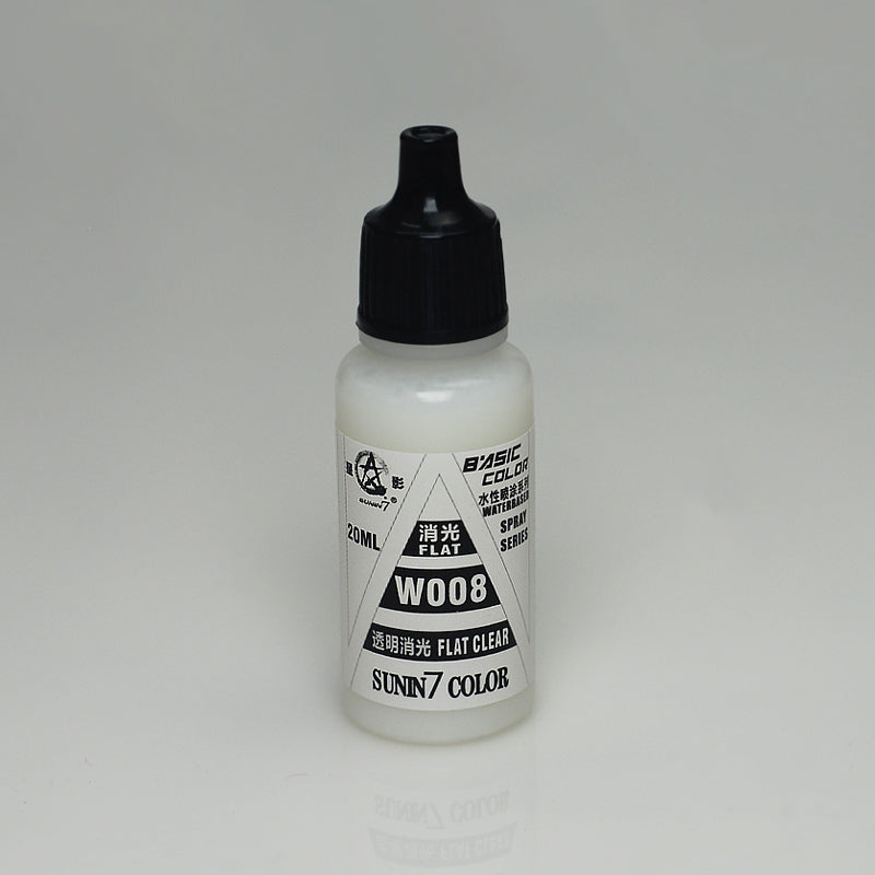 Sunin Acrylic Basic Color W008 Flat Clear (Flat)