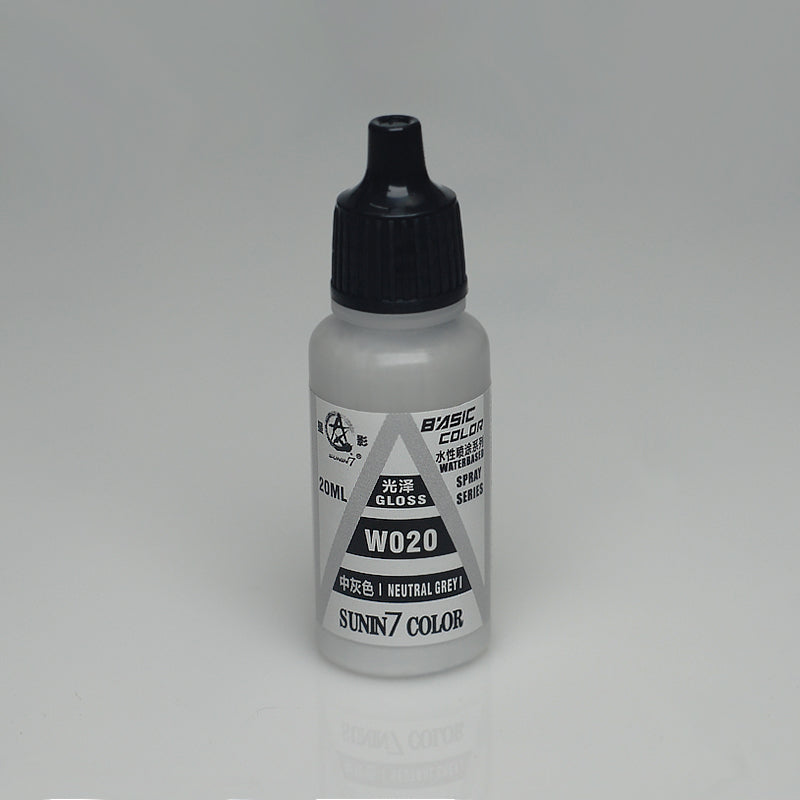 Sunin Acrylic Basic Color W020: Neutral Grey (Gloss)