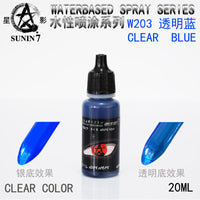 Sunin Acrylic Clear Color W203: Clear Blue