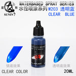 Sunin Acrylic Clear Color W203: Clear Blue