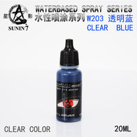 Sunin Acrylic Clear Color W203: Clear Blue