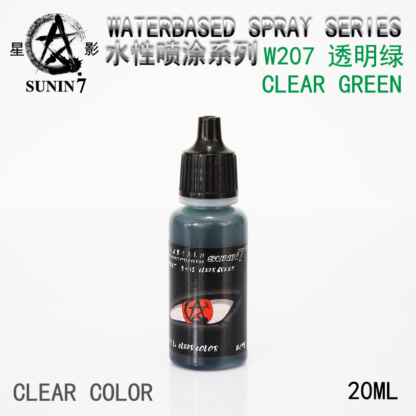 Sunin Acrylic Clear Color W207: Clear Green