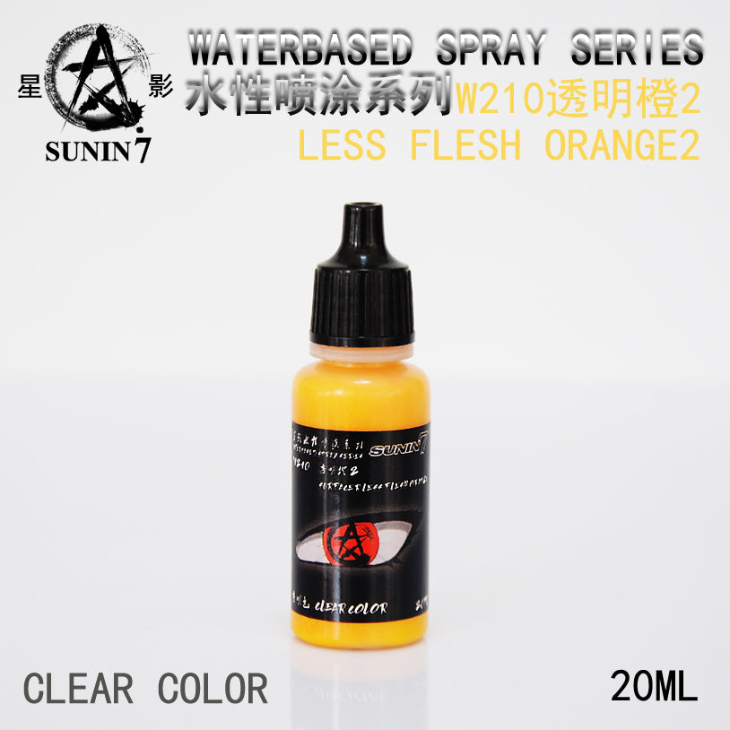 Sunin Acrylic Clear Color W210: Less Flesh Orange 2
