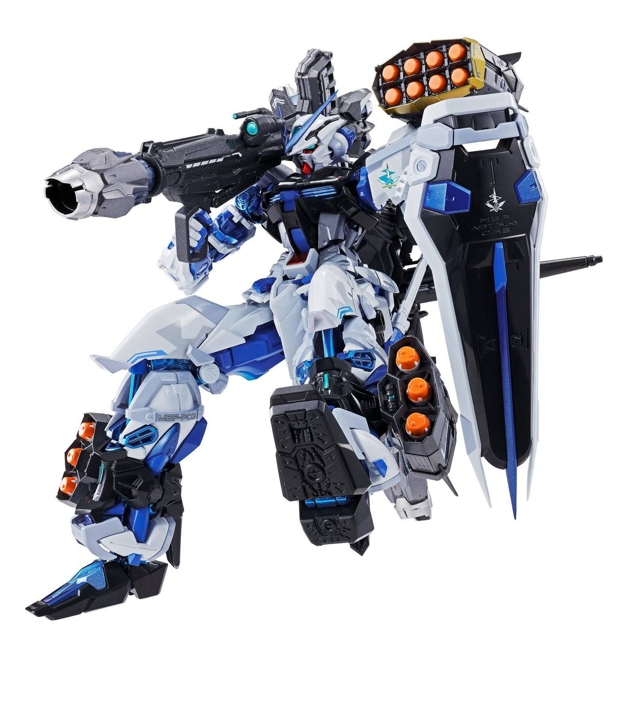Gundam Astray Blue Frame (Full Weapon Set) 'Gundam Seed Astray", Bandai Metal Build