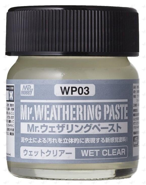 WP03 Mr. Weathering Paste Wet Clear