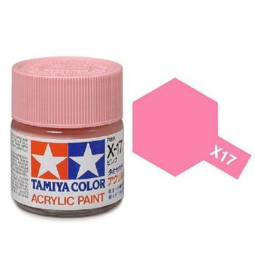 Tamiya Color Pink Mini Acrylic Gloss Finish X-17