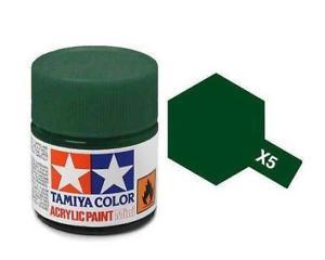Tamiya Color Green Mini Acrylic Gloss Finish X-5