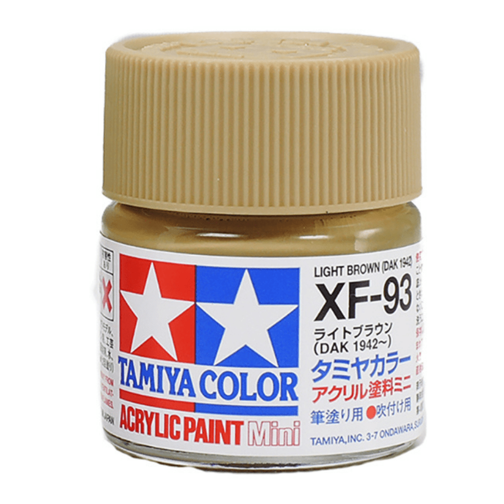 Tamiya Color Light Brown Mini Acrylic Matte Finish XF-93
