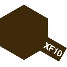 Tamiya Color Flat Brown Mini Acrylic Matte Finish XF-10
