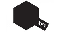 Tamiya Color Flat Black Mini Acrylic Matte Finish XF-1