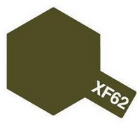 Tamiya Color Olive Drab Mini Acrylic Matte Finish XF-62