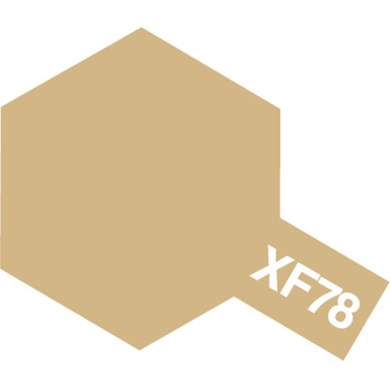 Tamiya Color Wooden Deck Tan Mini Acrylic Matte Finish XF-78